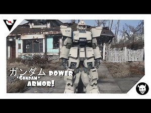 Gundam power armor mod showcase