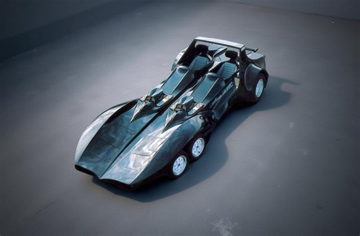 Britain's 1980s Batmobile: Remembering the Six-Wheel Twin-V8 Wolfrace Sonic