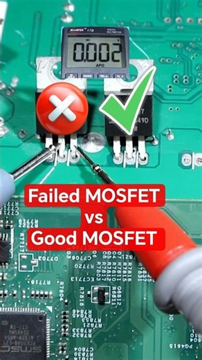 Bad MOSFET or good MOSFET? find out instantly #shorts
