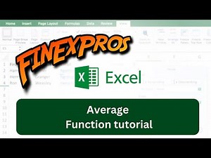 Basics of Excel's Average Function