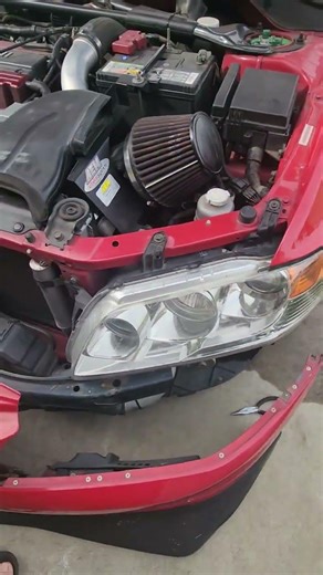 Evo 8 breaking down