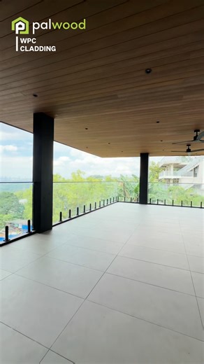 Palwood WPC Outdoor Cladding. Designed to enhance contemporary exteriors, Palwood WPC offers a refined wood-look finish for both outdoor wall cladding and ceilings. Engineered for durability and low maintenance, it delivers long-term performance while adding texture, depth, and architectural character to any outdoor space. We Supply Nationwide and Install within Greater Manila Area (Metro Manila, Bulacan, Cavite, Laguna, and Rizal) Message us for more details and Free Cost Estimates. #palwoodph 