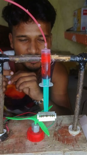 DC Motor Explodes Under Needle Pressure 😱 | Insane Science Test #youtubeshorts #experiment #trending