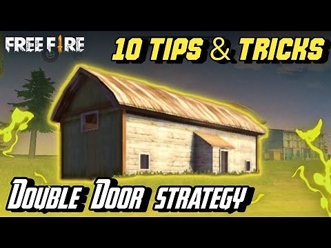 10 DOUBLE DOOR HOUSE SECRET STRATEGY FREE FIRE | TIPS AND TRICKS IN FREE FIRE