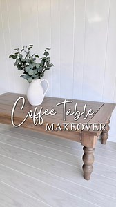Coffee table makeover 🤎 I found this free coffee table on the side of the road and gave it a new moody look! #furnituremakeover #furnitureflip #coffeetable #refinishedfurniture | Revived by Kayla