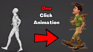 自动绑定专业版：动画库教程 | 用这个动画库驱动任何3D角色