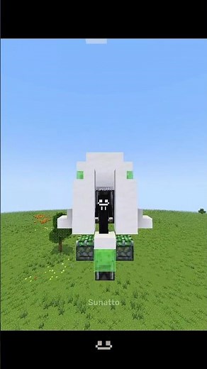 Minecraft SpaceX Starship Tutorial moment. #minecraft #shorts