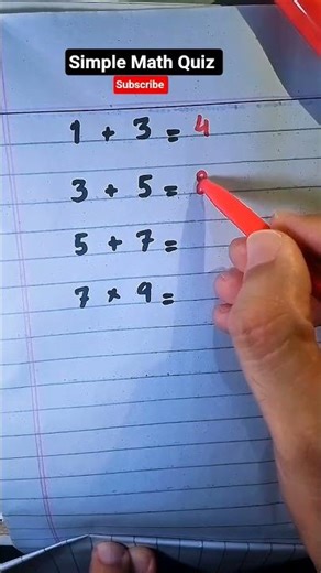 Can You Solve this simple math quiz #maths #mathstricks #education