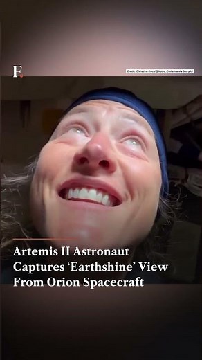 Artemis II Astronaut Captures ‘Earthshine’ View From Orion Spacecraft 1