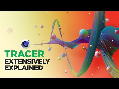 C4D Tracer Object & Everything Explained in Detail - Cinema 4D Mograph.