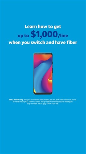 Switch to AT&T we’ll help cover your contract. Save more when you bundle with AT&T Fiber. | AT&T