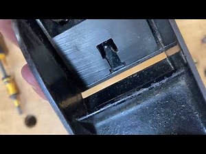 Setting the Frog mechanism on a Stanley bench plane
