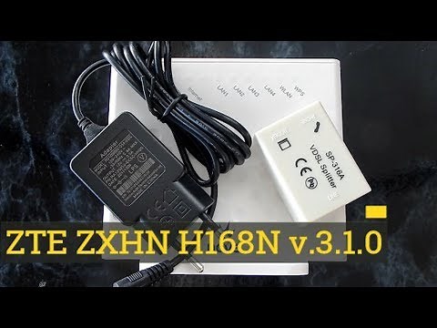 ZTE ZXHN H168N v3.1.0 VDSL