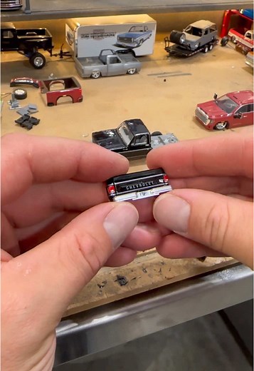 Wall Tailgate Project on Auto World 77 C10 Truck