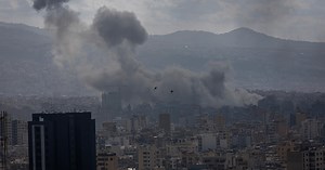 Israel Strikes Near Beirut as U.S. Envoy Pushes Ahead on Cease-Fire Talks