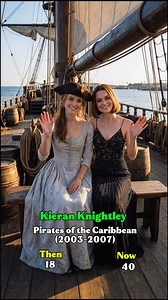 6.3M views · 113K reactions | Pirates of the Caribbean Cast: Then and Now (2003 vs 2026) #PiratesOfTheCaribbean #JackSparrow #JohnnyDepp #DisneyMovies | Star Evolution | Facebook