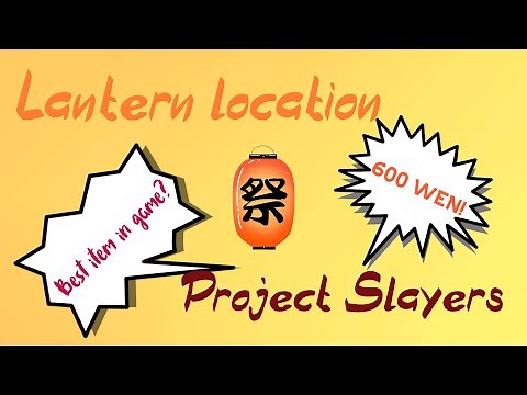 Lantern location (Kabiwaru Village) | Roblox Project Slayers