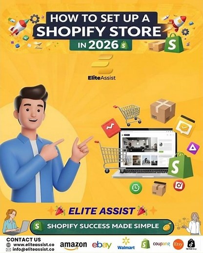 🚀 How to Set Up a Shopify Store in 2026 | Step-by-Step Guide 🛒