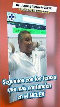 Si vas al examen. Esto tienes que saberlo sí o sí!#nclextoday