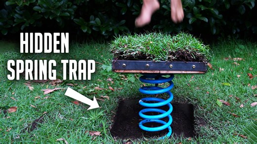 I built a spring trap that shouldn’t exist