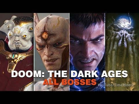 Doom The Dark Ages - All 8 Boss Fights (Nightmare | No Damage) [4K]