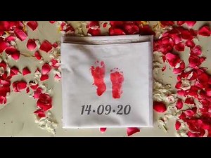 Girl welcome home decorations and video idea.