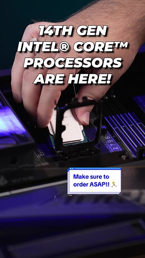 14th Gen Processors are here! Be sure to check out the latest CPU's from Intel on Newegg! #newegg #intel #cpu #14thgen #shop