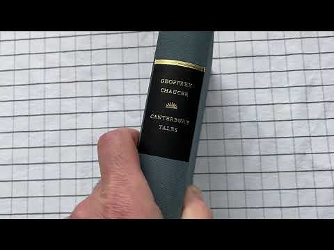 The Everyman's edition of The Canterbury Tales, by Geoffrey Chaucer