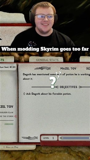 Who came up with this #skyrim quest #mods #gaming #gameplay #modpack #modding #communitymod