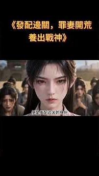 🔥《發配邊關，罪妻開荒養出戰神》1~2季｜末世後勤員蘇禾穿越成罪奴丫鬟，被發配邊關嫁給壯漢軍戶蕭征，靠异能帶丈夫開荒種田，輔佐丈夫成戰神！ #AI #漫劇 #唐棠有聲漫#shorts
