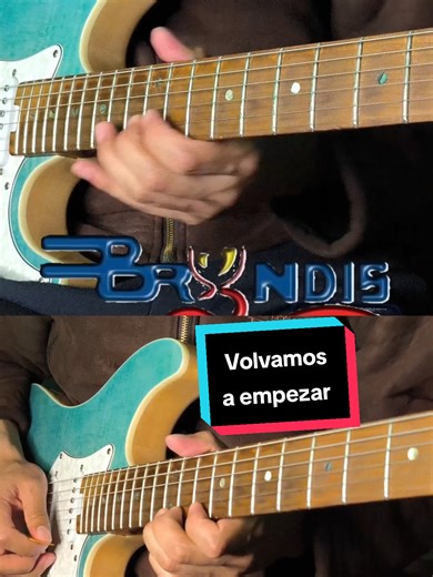 Respuesta a @cristian.adrian15 Bryndis - Volvamos a empezar❤️‍🩹 TABS🎸 #guitarra #tutorial #gruperas #cover #grupobryndis