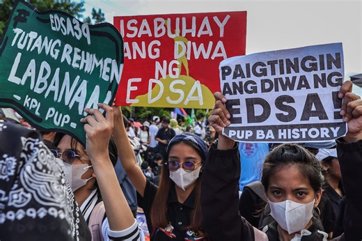 IN PHOTOS: Students lead walkouts as some schools play it safe on People Power anniversary