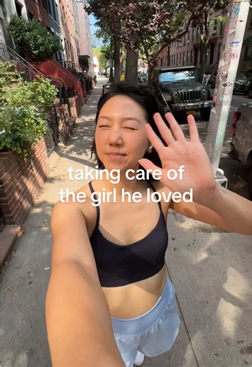 taking care of the girl he loved is saying yes to life 💗 i’ve always been a chronic life planner… unable to enjoy the present because i was so stressed about the future. but one of my regrets is that i didn’t enjoy more life while tony was here because i was so worried about a future that is no longer possible. grief has taught me the importance of being free and enjoying every single day because we really are not promised tomorrow. #grief #griefjourney #takingcareofthegirlheloved #lifeinnyc #y