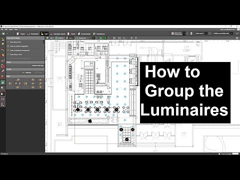 How to group the luminaires?