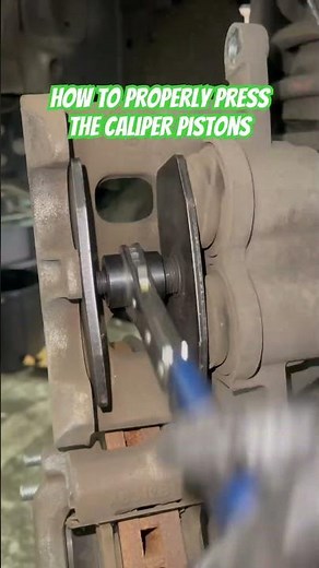 How To Easily Replace Your Brake Pads and Press the Brake Caliper Pistons (DIY Brakes) Press pistons