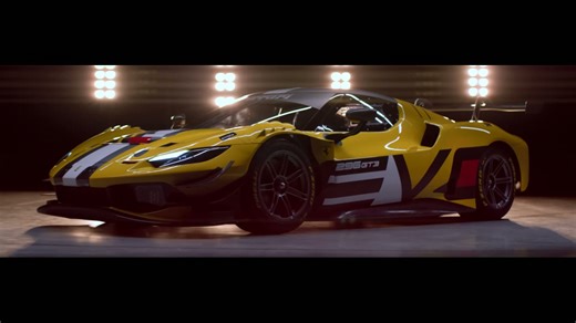 【动态设计样片】法拉利 汽车 广告宣传片 4K超清 Ferrari 296 GT3 Evo_哔哩哔哩_bilibili