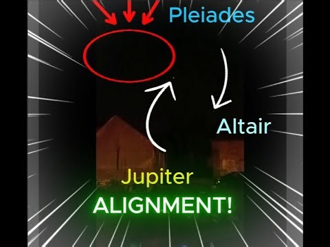 ASTRONOMY ALIGNMENT – November 2025! (Jupiter, Altair & Pleiades) ✨🔥