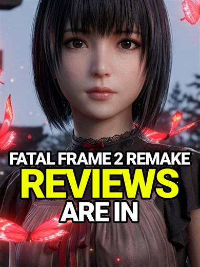 Fatal Frame 2 Remake Reviews Are In... The survival horror remake launches March 12th with a Metacritic score of 74 and OpenCritic 77 average with 72% recommending it. Critics praise the incredibly atmospheric horror with genuine scares and expanded camera-based combat, though reviewers report that frustratingly slow movement, spongy enemies, and clunky controls hold this remake of a horror legend back from greatness. #FatalFrame2 #gaming #gamingontiktok #gamingnews #FatalFrame