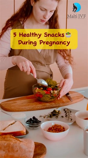 5 Healthy Snacks During Pregnancy ✨ A healthy pregnancy starts with...
