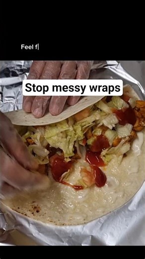 Perfect Wrap Fold | No Mess#shorts #shortsfeed