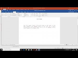 Computer Practice N4 (Part 6 - Basic Editing of a Word Document) - Mr. M. H. Mahlalela
