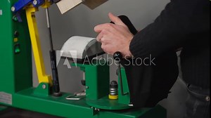 Equipment for drawing on clothes. Concept of textile industry.