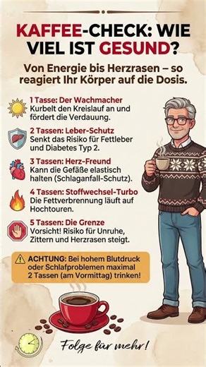 KAFFEE-CHECK: WIE VIEL IST GESUND?
