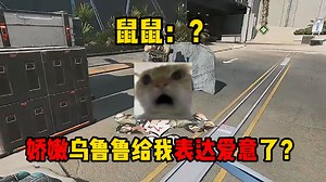 【卢土豆】当威猛鼠鼠邂逅柔情俏皮娇嫩乌鲁鲁，这就是爱与三角洲