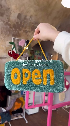 Have you ever tried tufting? It’s so satisfying watching Lily from LilyJacobsDesign, @tigerlilytufts on Etsy create this design for her studio | Etsy