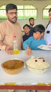 2.6M views · 10K reactions | Daal Curry Chawal Bottle Flip Challenge | Waqas Khalil | Facebook