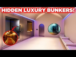 The HIDDEN World of Luxury UNDERGROUND Bunkers For The Super-Rich.