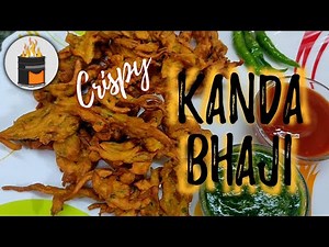 Kanda Bhaji | Kanda Bhajia | Crispy Onion Fritters Recipe