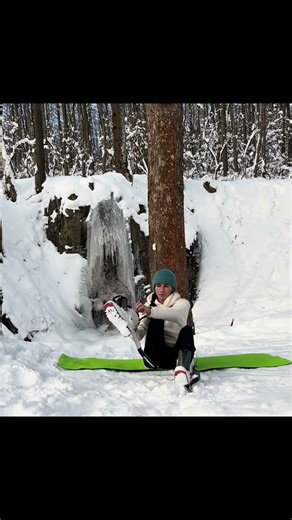 Yoga doesn’t start on the mat ❄️