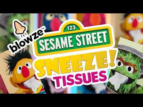 Blowze Sesame Street Tissues!